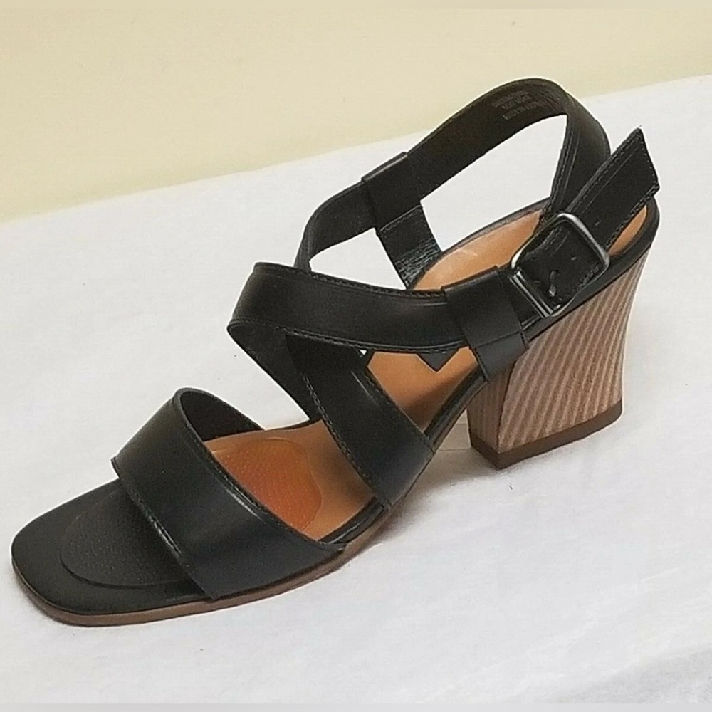 Paul Green designer black sandals, size (US 6) - Picture 2 of 4